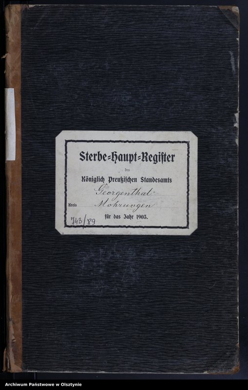 image.from.unit.number "Sterbe-Haupt-Register Nr 1 - 89"