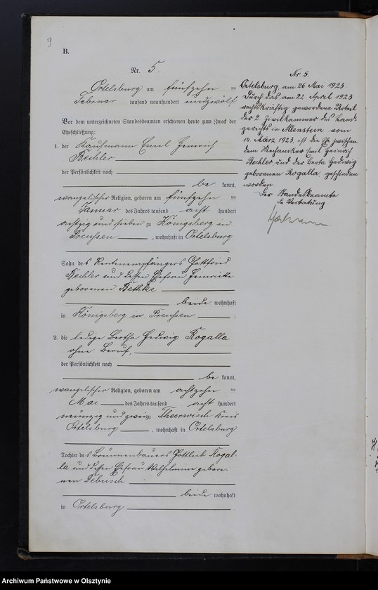 image.from.unit.number "Heiraths-Haupt-Register Nr 1 - 25; 1 - 33"