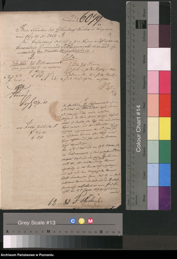 Obraz 5 z jednostki "A. betr. Privatgelehrter Hieronimus Feldmanowski aus Konin, Kreis Buk"