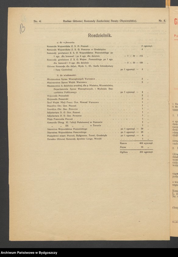 image.from.unit.number "Rozkazy [Nr 6, 7, 8] Komendy Głównej Zachodniej Straży Obywatelskiej na Województwo Poznańskie i Pomorskie. Rozkazy tajne [Nr 1, 2] Komendy Głównej Zachodniej Straży Obywatelskiej na Województwo Poznańskie i Pomorskie"