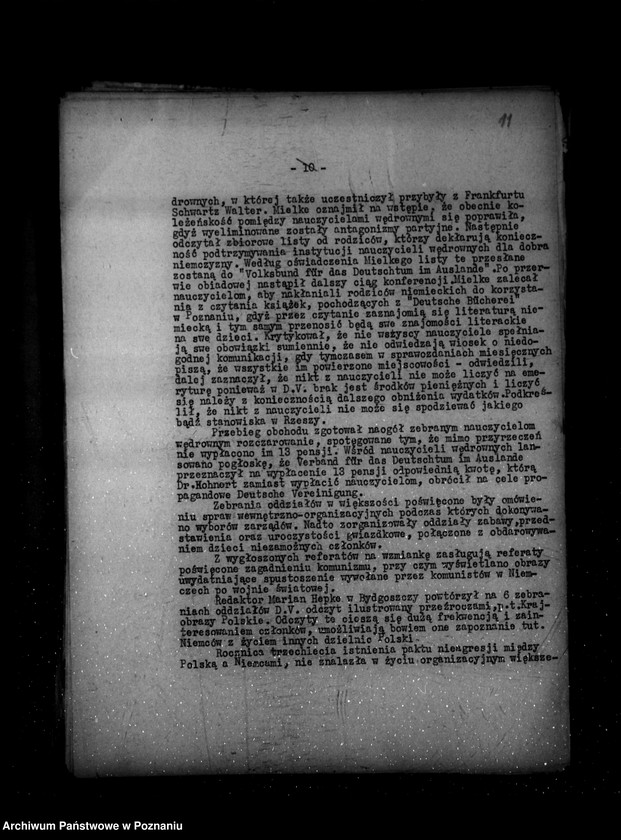 Obraz 15 z jednostki "Sprawozdania z życia mniejszości narodowych za czas od 15 grudnia 1936 r. do 31 maja 1937 r."