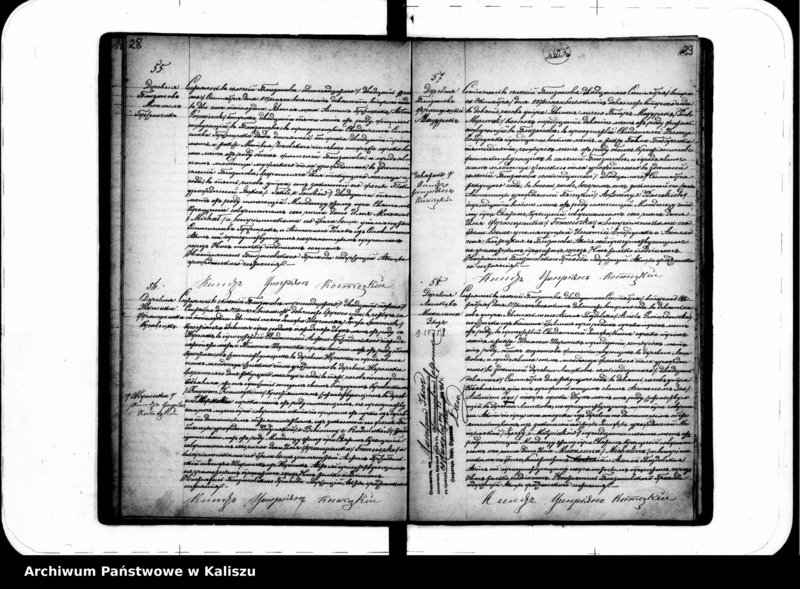 Obraz 18 z jednostki "Księga urodzeń, małżeństw, zgonów"