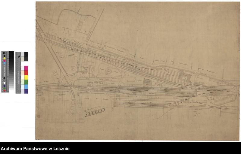 Obraz 19 z jednostki "Leszno miasto. Dokumentacja projektowa - dworzec kolejowy."