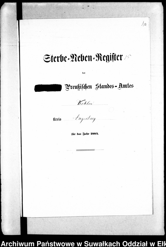 image.from.unit.number "Sterbe-Neben-Register des Preussischen Standes-Amtes Kehlen Kreis Angerburg"