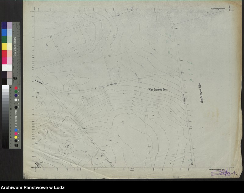 Obraz 1 z jednostki "Plan miasta Rudy Pabianickiej Sekcja 51"