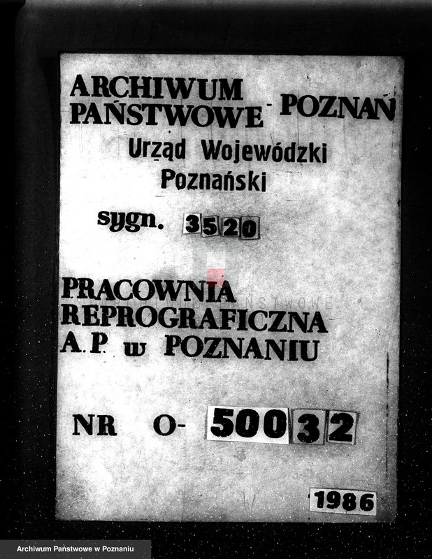 Obraz 1 z jednostki "Nadzór nad gospodarką w lasach majątku Ujazd powiat kościański"