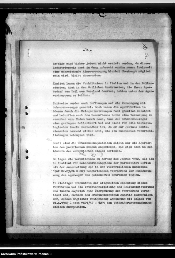 Obraz 11 z jednostki "Veterinäruntersuchungsamt. Bekämpfung der Viehseuchen. Tiergesundheitsamt der Landesbauernschaft"