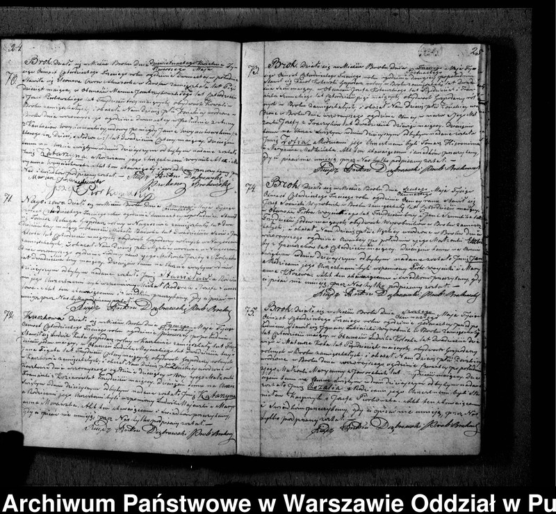 image.from.unit.number "Akta urodzeń, małżeństw i zgonów"