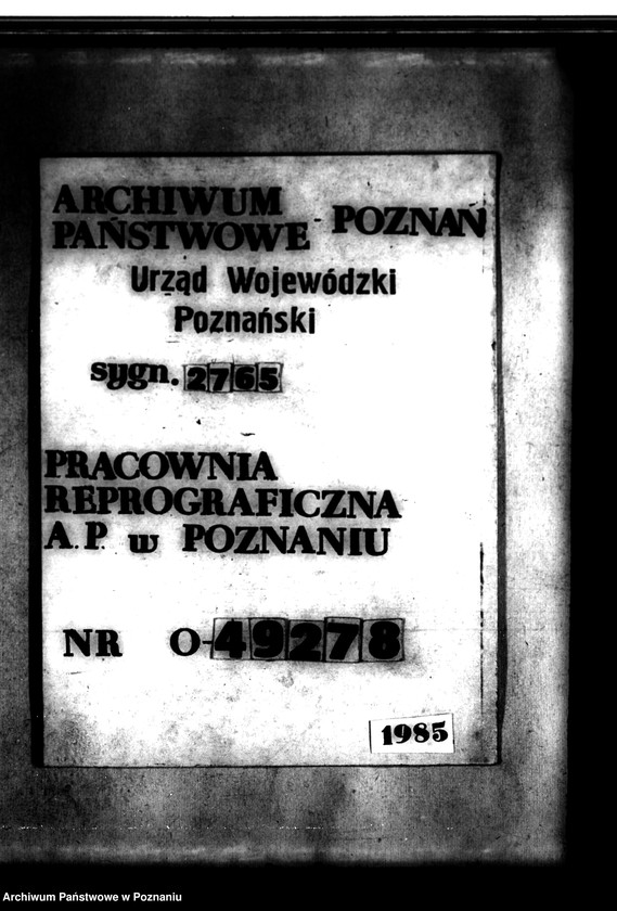 Obraz 9 z jednostki "/Plany sytuacyjne majętności Ordzin, Niemieczkowo i Pęckowo-majątku hr. Raczyńskich/ powiatu szamotulskiego"