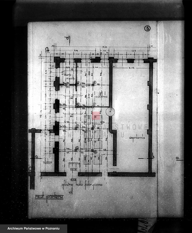 Obraz 9 z jednostki "Rozbudowa cukrowni w Gostyniu / rysunki techniczne/"
