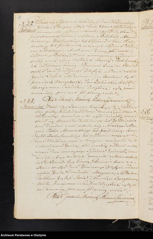 image.from.unit.number "Duplikat Aktow Urzędnika Stanu Cywilnego z Parafii Janowieckiey Urodzenia, Zaslubienia i Zeyscia od 1 Stycznia do ostatniego Grudnia 1841 roku"