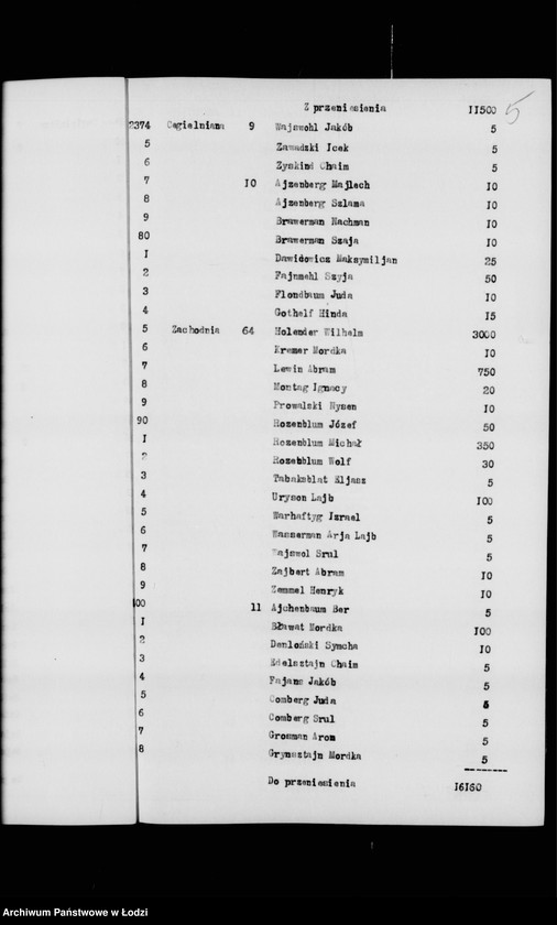 Obraz 9 z jednostki "Rejestr poborczy"