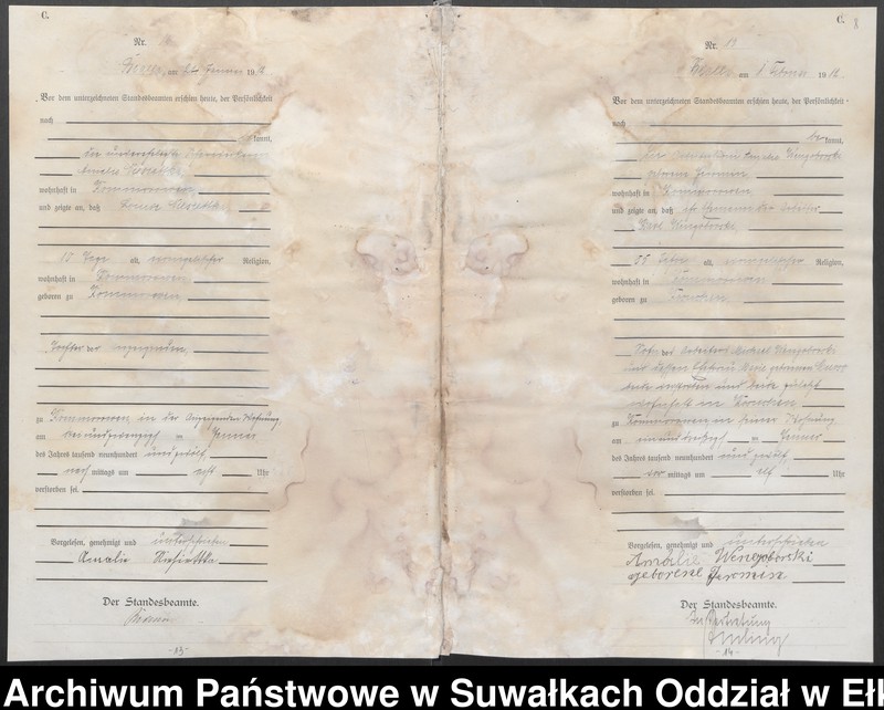 image.from.unit.number "[Sterbe=Haupt=Register des Königlichen Preussischen Standes-Amtes Bialla Kreis Johannisburg]"