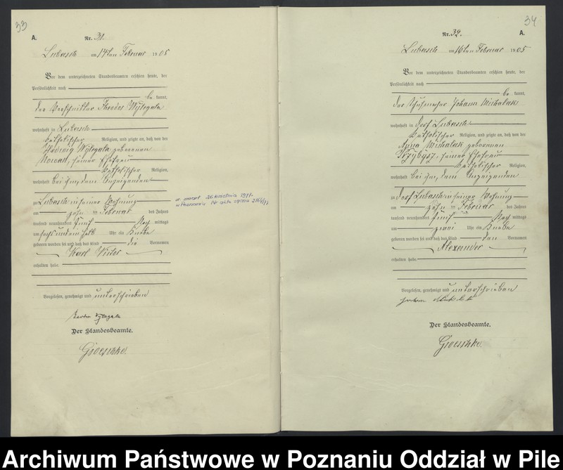 Obraz 20 z jednostki "Księga urodzeń"