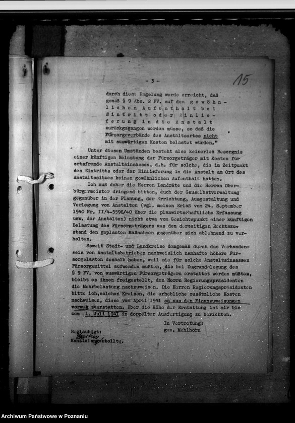 Obraz 19 z jednostki "Bestattungskosten für verstorbene Strafgefangene"