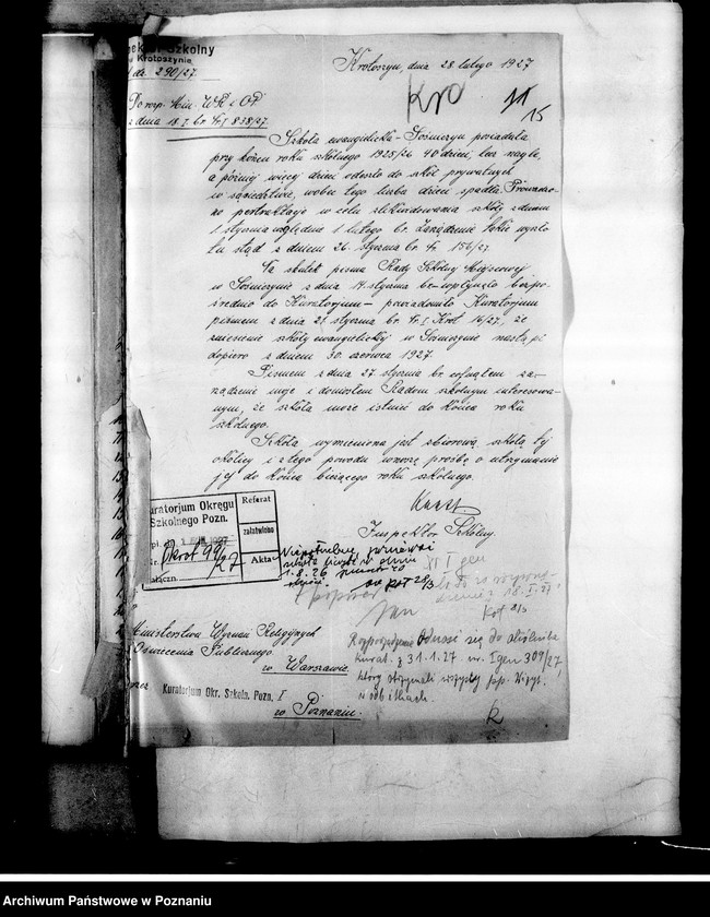 Obraz 18 z jednostki "Szkoła Powszechna- Sośniczyn, powiat Krotoszyn"