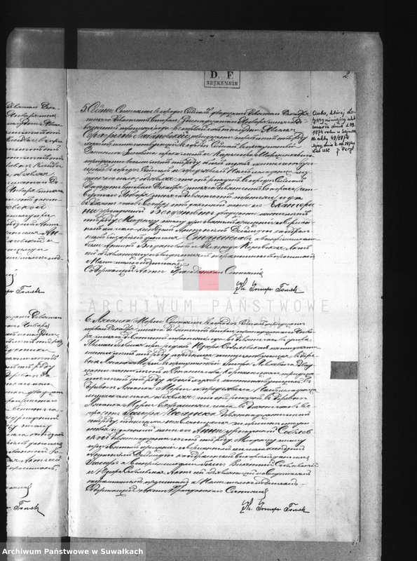 image.from.unit.number "[Księga akt urodzeń, małżeństw i zgonów wyznania rzymskokatolickiego parafii w Sejnach]"