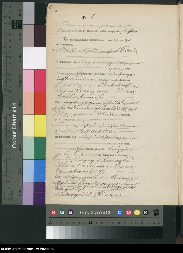 Obraz 4 z jednostki "Księga małżeństw t. I"