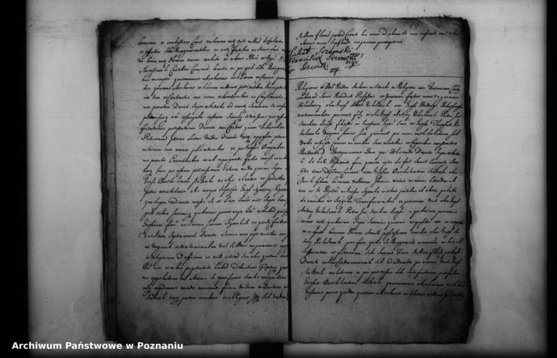 Obraz 19 z jednostki "Inscriptiones, resignationes [protocollon]"