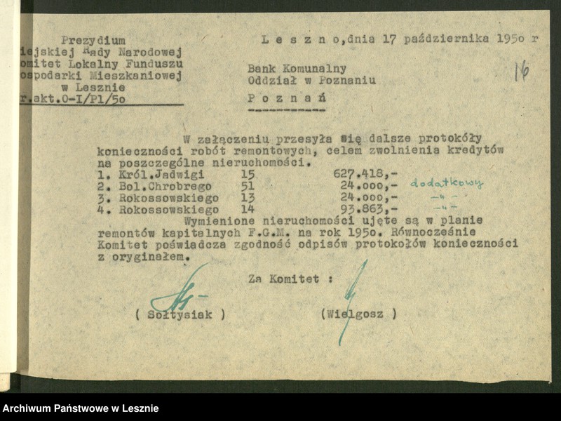 Obraz 17 z jednostki "[Sprawy dotacji na remonty domów]"