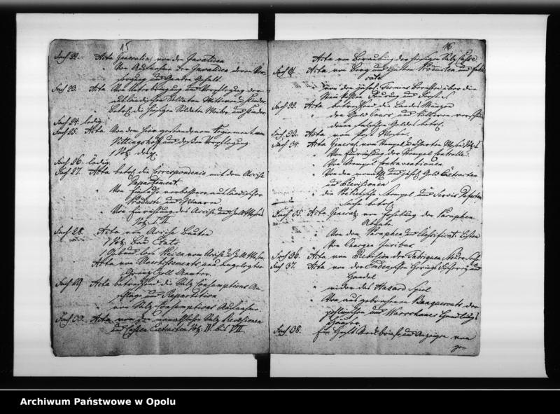 Obraz 13 z jednostki "[Korespondencja dotycząca spraw muzealnych i bibliotecznych: korzystania z archiwaliów, zwiedzania muzeum, kradzieży eksponatów, wykopaliska]"