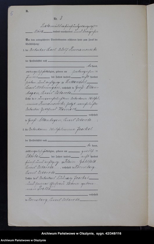 image.from.unit.number "Heirats-Neben-Register Nr 1 - 28"