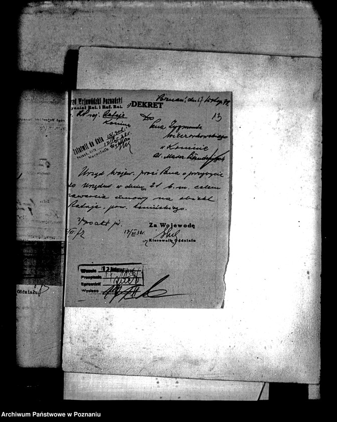 Obraz 16 z jednostki "/Majątek Rataje powiatu konińskiego przymusowy wykup/"