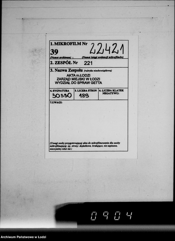 Obraz 2 z jednostki "Korrespondenz Firma Hans Rosenfeld-Büromebel mit Getto-Verwaltung betr.Büromebel"