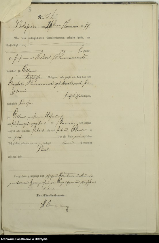 image.from.unit.number "Geburts-Haupt-Register Nr 1 - 43"