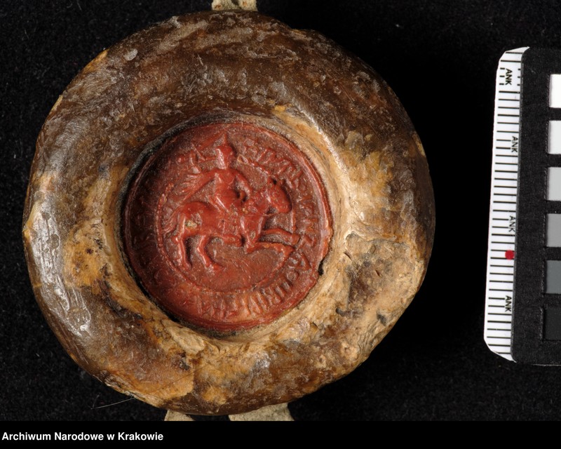 image.from.unit.number "Bolesław zwany Świdrygiełło książę Olgierdowicz przyrzeka dopełnić i dochować warunków poręczenia, które brat jego Władysław II Jagiełło król polski, złożył"