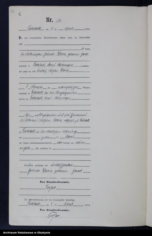 image.from.unit.number "Sterbe-Neben-Register Nr 1 - 51"