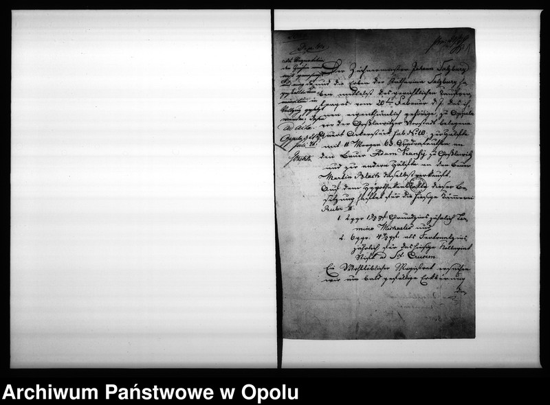 Obraz 5 z jednostki "Acta des Magistrats zu Oppeln betreffend: die Dismembration von Grundstücken de Anno 1846"