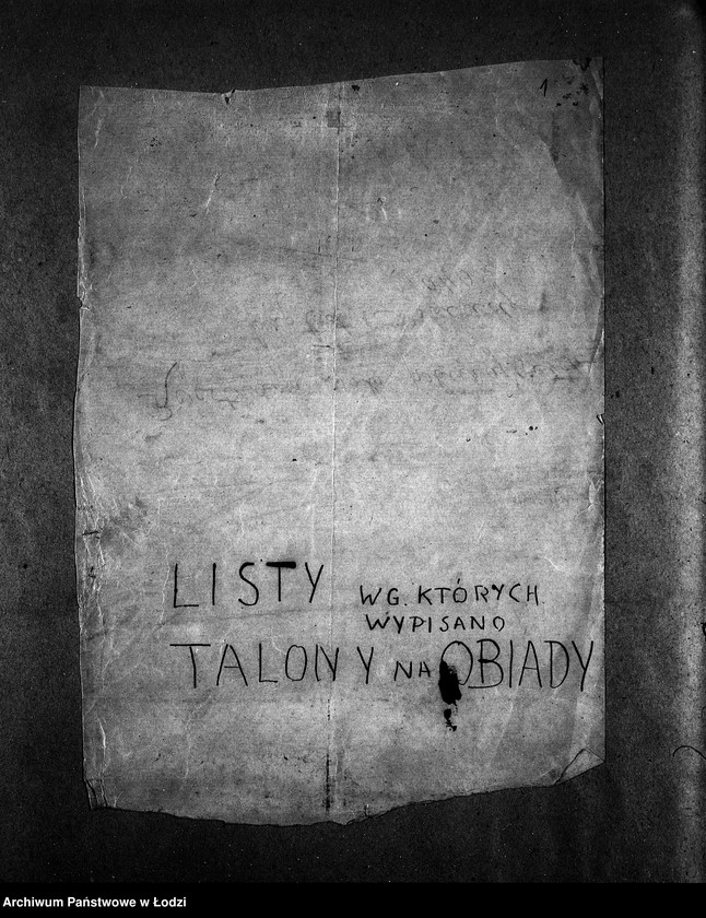 Obraz 4 z jednostki "[Spisy robotników Wydziału Robót Publicznych otrzymujących talony na bezpłatne obiady]"