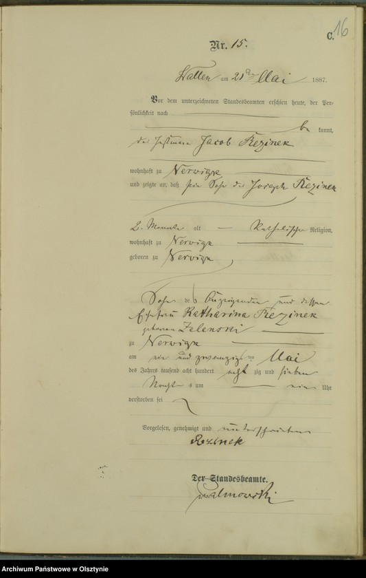image.from.unit.number "Sterbe-Haupt-Register Nr 1 - 33"