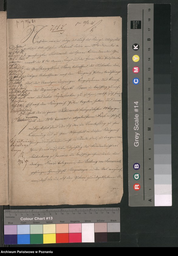 Obraz 4 z jednostki "A. betr. den nach dem Königreich Polen ausgetrittenen Gutsbesitzer Ludwik von Sczaniecki zu Boguszyn"