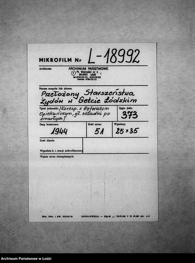 Obraz 2 z jednostki "[Korespondencja z Referatem Opiekuńczym, głównie w sprawach spadków po zmarłych]"