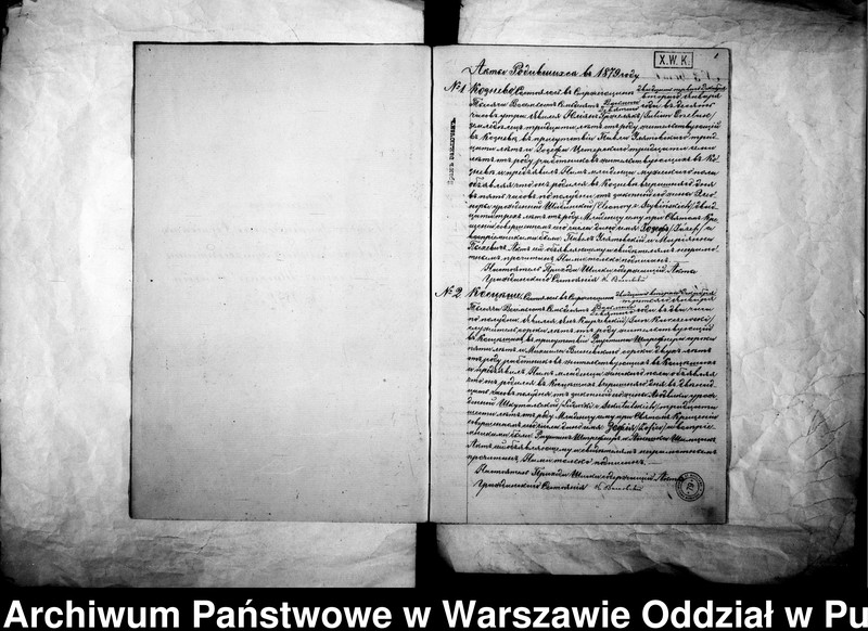 image.from.unit.number "Akta urodzeń, małżeństw i zgonów"