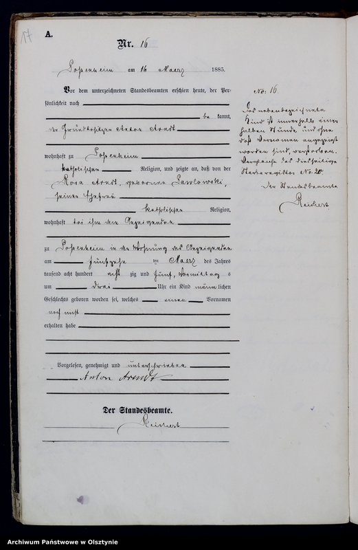 image.from.unit.number "Geburts-Haupt-Register Nr 1 - 90"