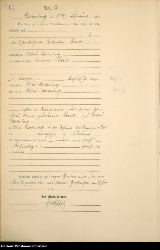 image.from.unit.number "Sterbe-Haupt-Register Nr 1 - 162"