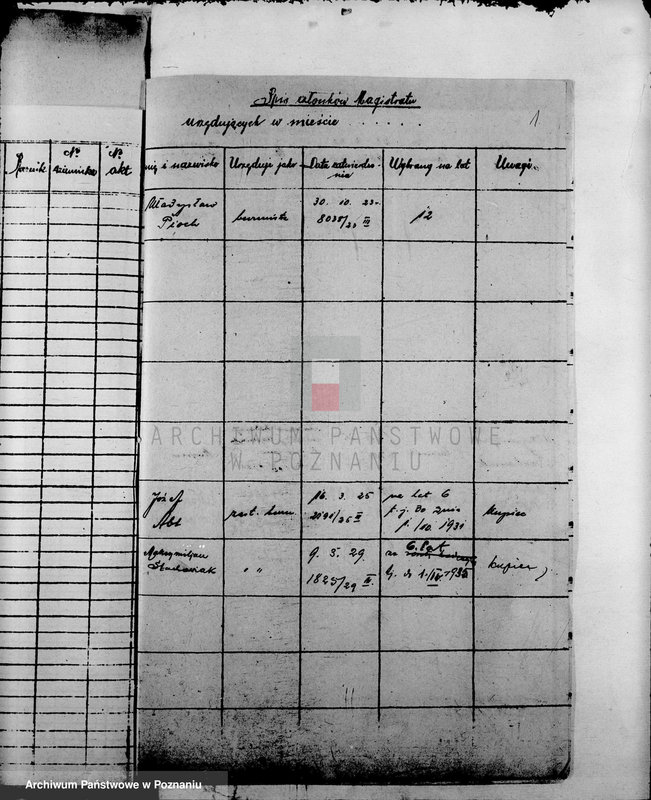 Obraz 5 z jednostki "Członkowie magistratu miasta Śmigla"