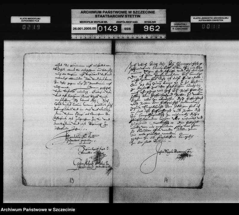 image.from.unit.number "Dorothea geb. V. Puttkamer, Witwe des Nikolaus v. Münchow zu Marsin / Martin v. Kleist zu Dargen: Einweisung in das Leibgeding und Lehngut Möllen."