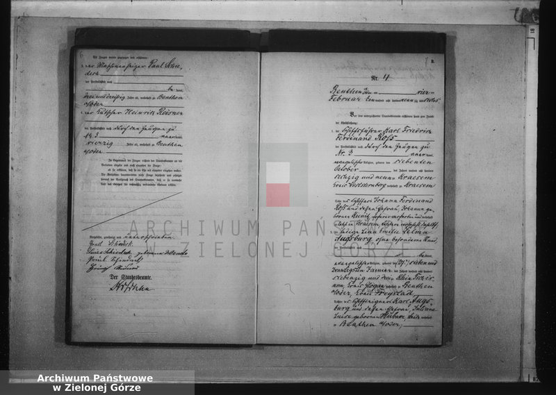 Obraz 8 z jednostki "[Księga aktów małżeństw rok 1896]"