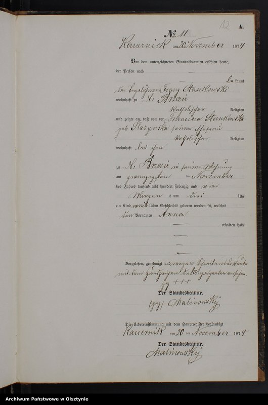 image.from.team "Urząd Stanu Cywilnego w Brzoziu Lubawskim pow. nowomiejski"