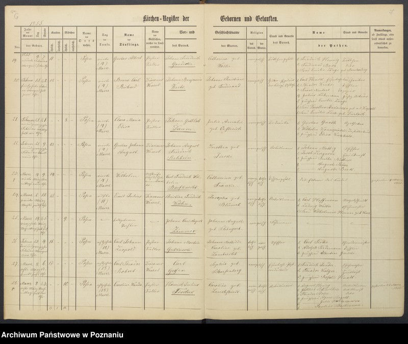 Obraz 6 z jednostki "[Akta urodzeń i chrztów, ślubów, zgonów]"