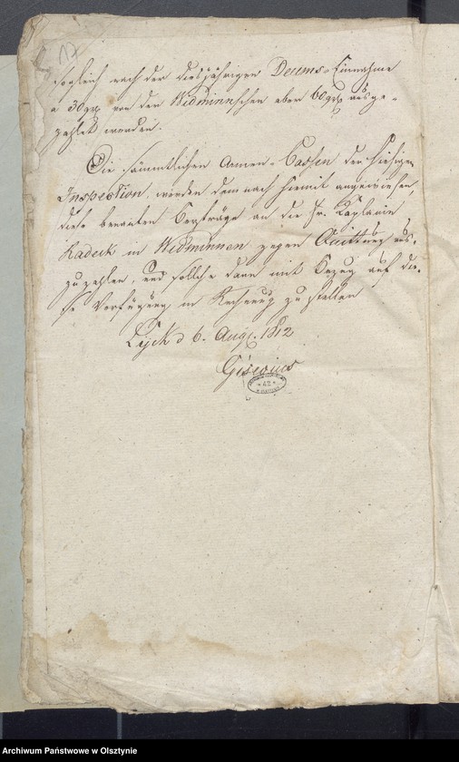 image.from.unit.number "Jahr Armen Cassen Rechnung der Widminnschen Kirche"