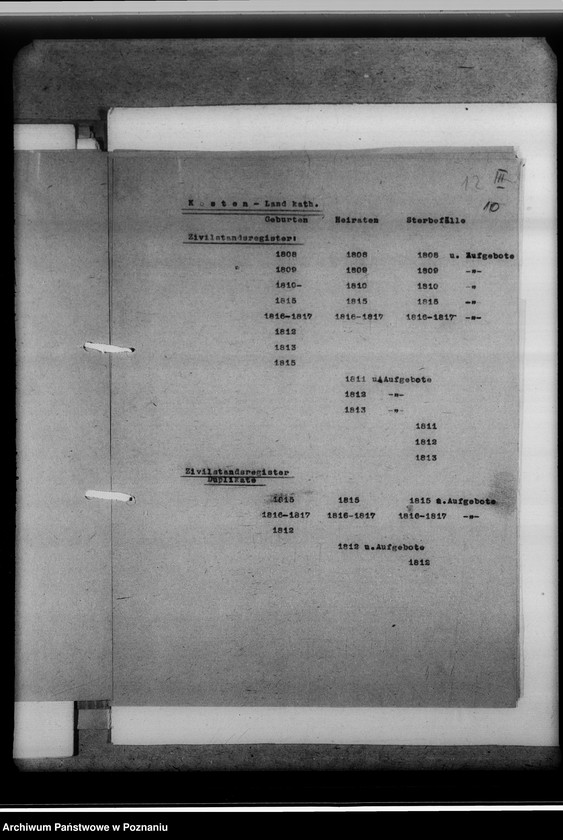 Obraz 17 z jednostki "Monatsberichte. Aussendienststelle Gostingen [Gostyń]"