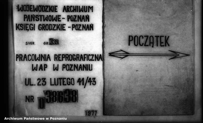 Obraz 1 z jednostki "Inscriptiones, resignationes [protocollon]"