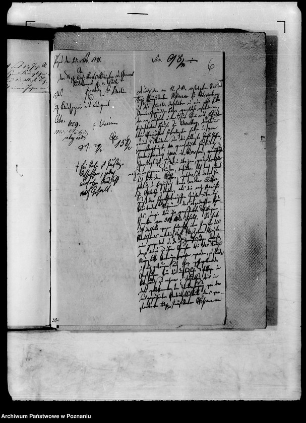 Obraz 11 z jednostki "Die der Witwe des verstorbenen Regierungspräsidenten Wissmann zu Bromberg bewilligte Pension und Kinderziehungsgelder."