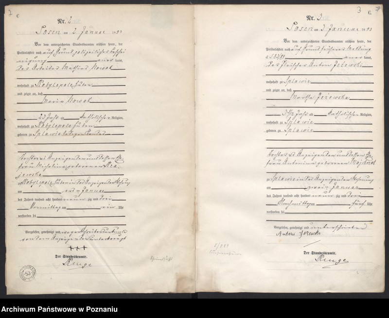 Obraz 4 z jednostki "Księga zgonów"