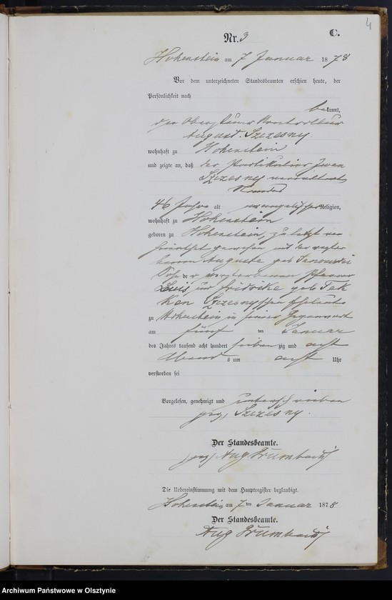 image.from.unit.number "Sterbe-Neben-Register Nr 1 - 77"